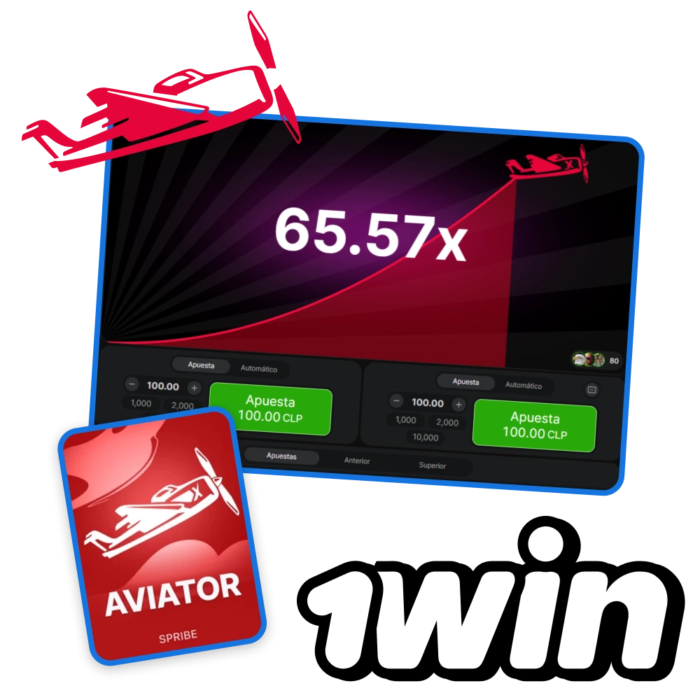 Experimenta la increíble emoción del juego de tragamonedas Aviator de 1win.