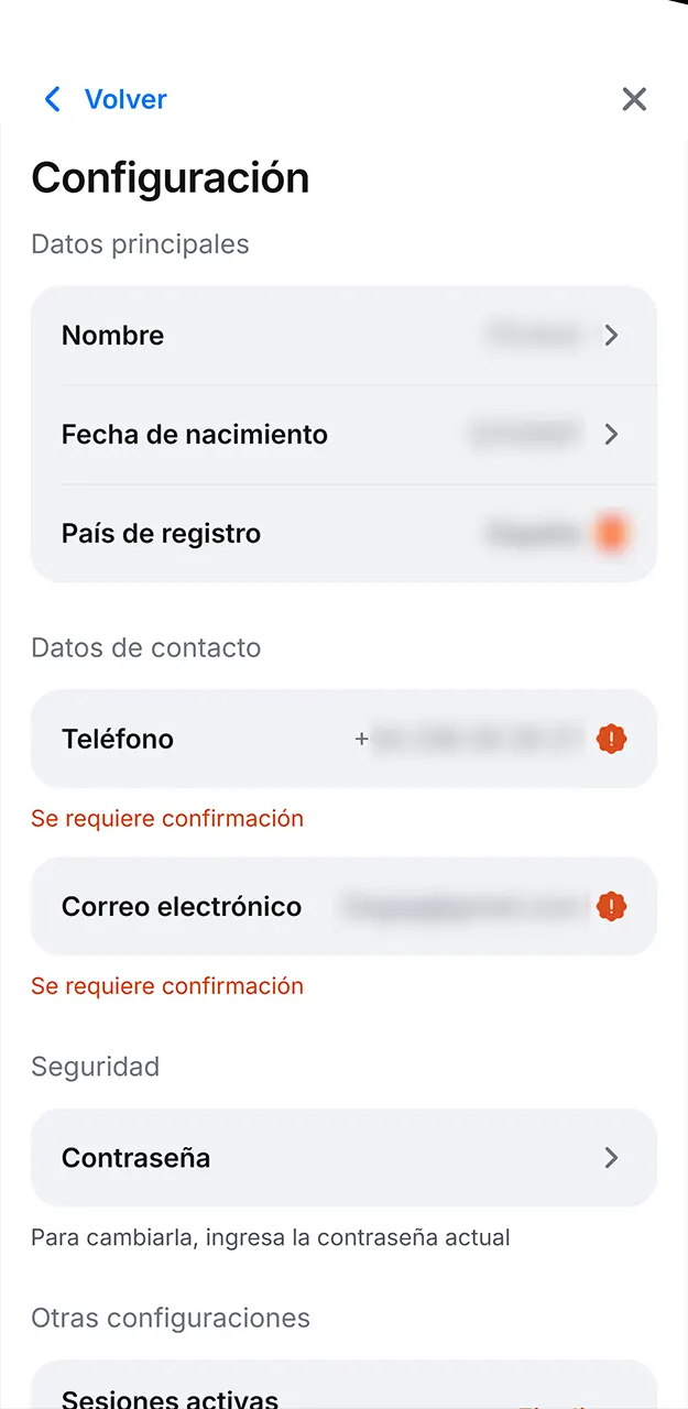 Verifica tu cuenta para poder realizar retiradas en 1win.